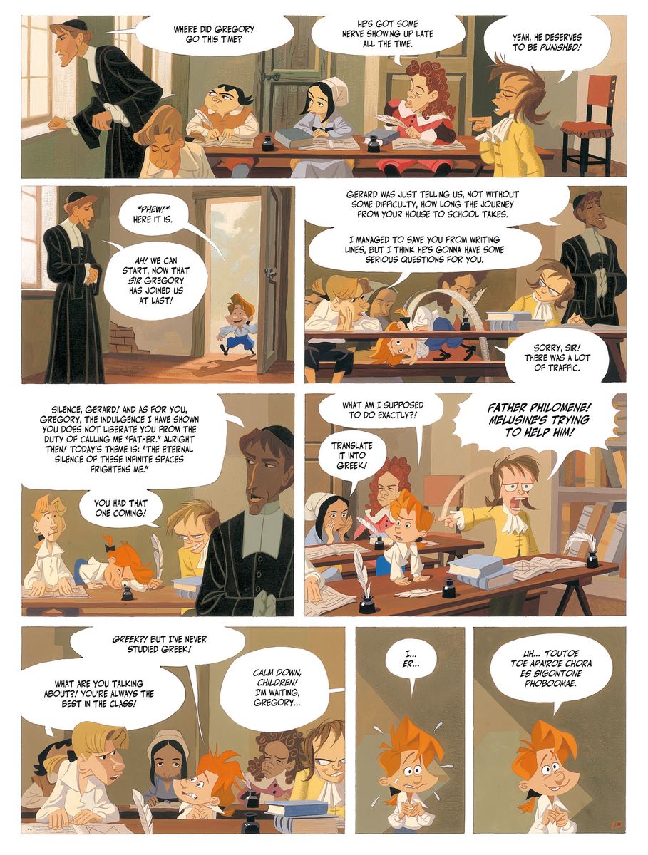 Gregory and the Gargoyles - sample page 4