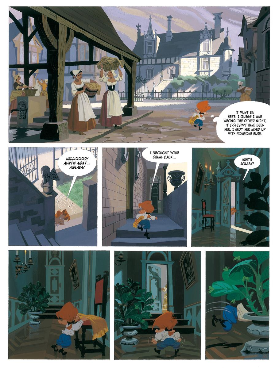 Gregory and the Gargoyles - sample page 5