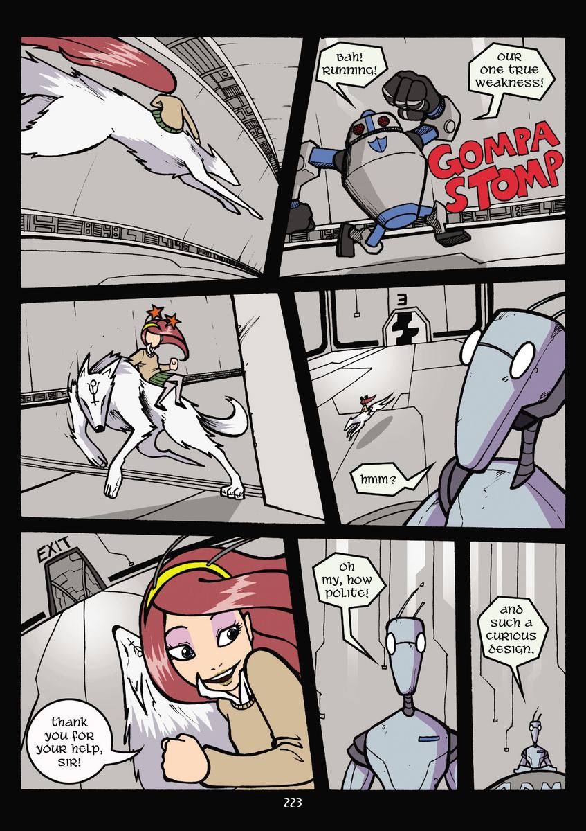 Gunnerkrigg Court - sample page 4