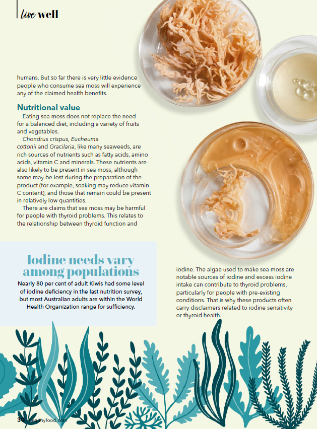 Healthy Food Guide AU - sample page 1