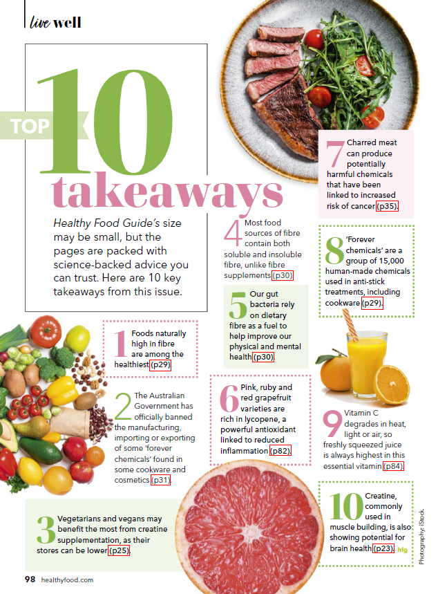 Healthy Food Guide AU - sample page 3